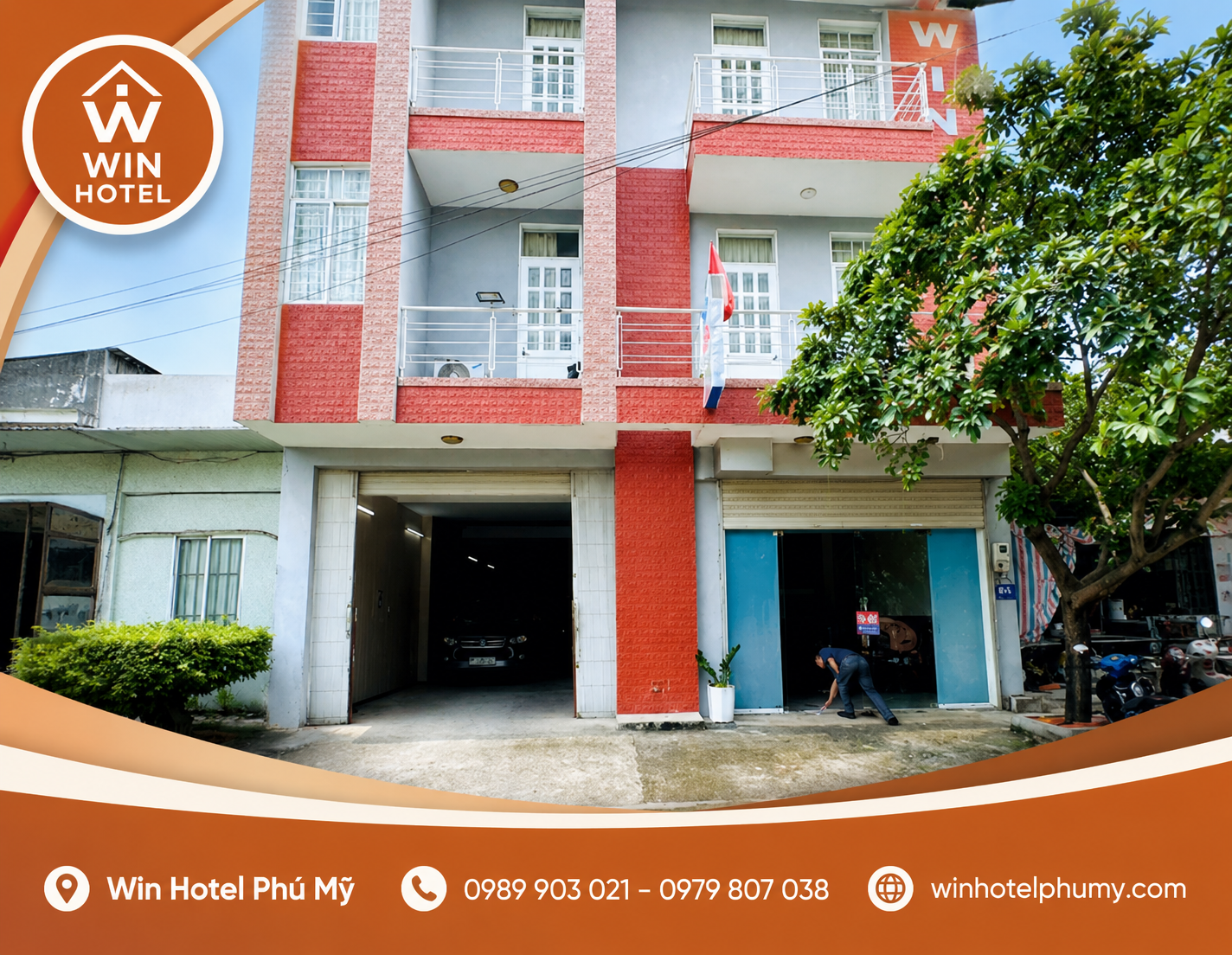 khách sạn phú mỹ sạch sẽ 